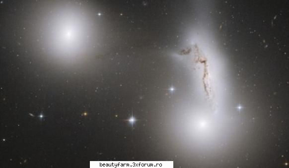 batalia galaxiilor are loc la o distanta de 100 de milioane de dintre ultimele imagini capturate de