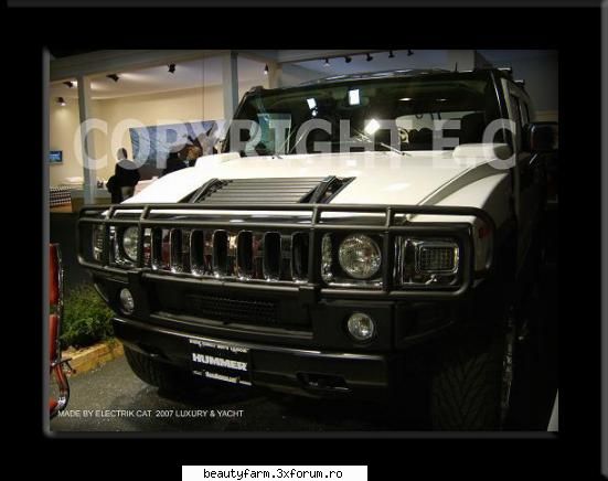 luxury yacht 17.02.2007 expozitie hummer