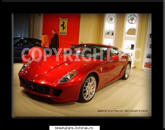 luxury yacht 17.02.2007 expozitie ferarri