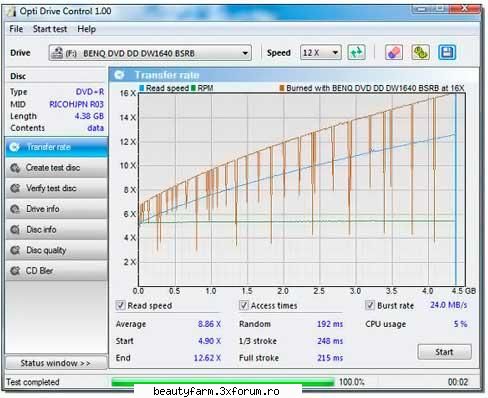 opti drive control 1.0.0 | 5.9mb
opti drive control is a test and benchmark utility for optical