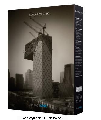 phase one capture one pro | 92.3 one pro is raw workflow software designed for the one allows you to