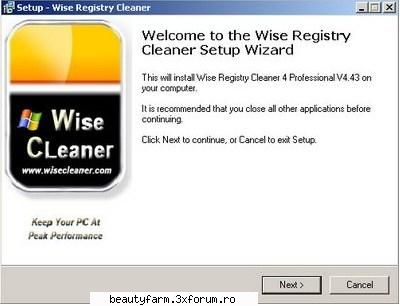 wise registry cleaner pro 4.61 build 204 | 2.42mb
the version of the safe utility for cleaning