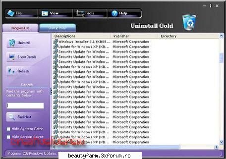 uninstall gold download soft programe gratis free full download from rapidshare megaupload megashare