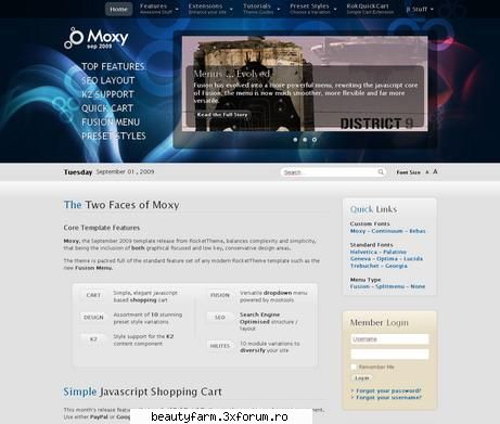 moxy joomla theme