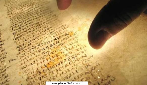 fragment necunoscut din biblie, descoperit intr-o manastire egiptea asociatie academica britanica
