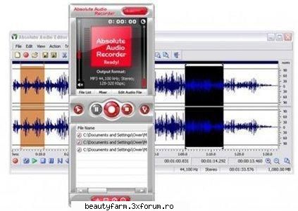 mepmedia absolute audio recorder v7.1.3 

absolute audio recorder is an ideal solution for audio