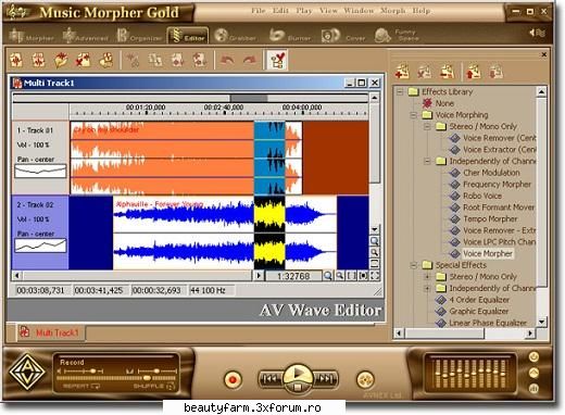 av music morpher gold music morpher gold is an advanced music editing for creative dj and home music