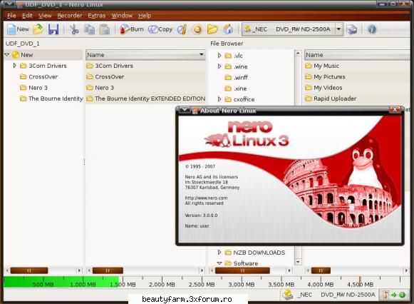 nero linux keygen for debian and redhat packages nero linux the definitive burning for the linux