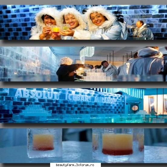 world caffe bar absolut ice bar milanoeste doilea local din europa tot din interiorul barului este