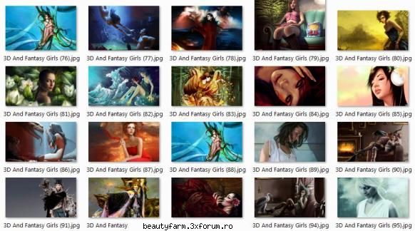 100 Fantasy and 3D Girls Wallpapers - ADMIN-ELECTRIK_CAT - SCREEN SAVERS