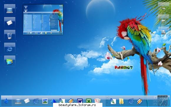 no needed, just double click on themes

  100 themes for windows 7