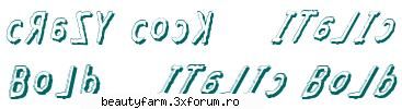 3D font fonturi 3d - free download - Crazy Cock font A crazy 3D font with the - FLASH,HTML,JAVA SCRIPT,PHP...