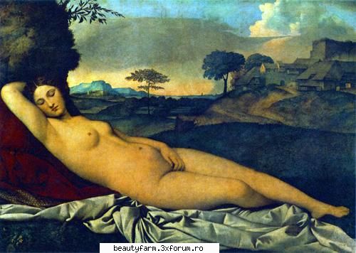 A 69-a arta - Venus Dormia a pictorului renascentist Georgione - SEXY