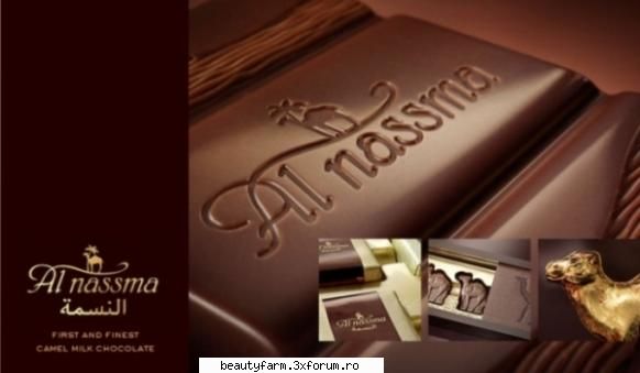 A fost inventata ciocolata cu lapte de camila - Dubai�s Al Nassma, primul brand din lume care - COOL STUFF