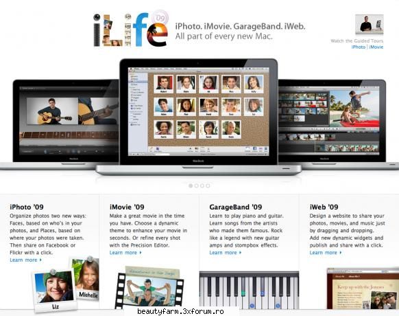 Apple iLife 09 - About iLife �09 iLife �09 makes it easier than - TELEFOANE MOBILE