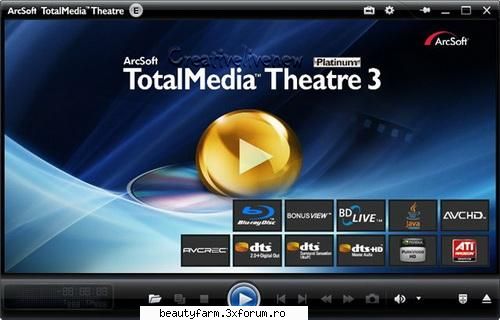 ArcSoft TotalMedia Theater BlurayHDDVD Player-free download soft - ArcSoft TotalMedia Theatre 3 - SOFT-URI