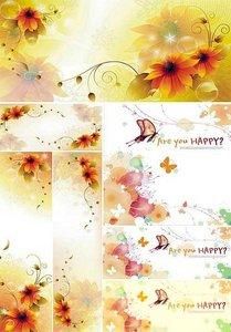 Asadal Flower Design 2 - Vector clipart - Asadal Flower Design 2 - Vector - FLASH,HTML,JAVA SCRIPT,PHP...