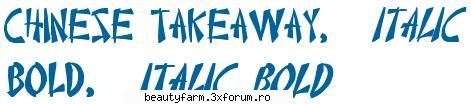 Asian fonts - FONTURI ASIATICE FREE DOWNLOAD - Chinese Takeaway font PC MAC - FLASH,HTML,JAVA SCRIPT,PHP...