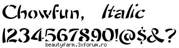 Asian fonts - FONTURI ASIATICE FREE DOWNLOAD - Chowfun font A faux-Chinese - FLASH,HTML,JAVA SCRIPT,PHP...