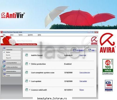 Avira AntiVir Premium 2009 Latest Version-free download antivirus - Avira Premium Security Suite - SOFT-URI