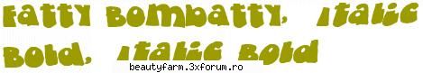 BOLD FONTS - FREE DOWNLOAD - Fatty Bombatty font - FLASH,HTML,JAVA SCRIPT,PHP...