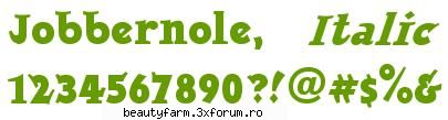 BOLD FONTS - FREE DOWNLOAD - Jobbernole font - FLASH,HTML,JAVA SCRIPT,PHP...