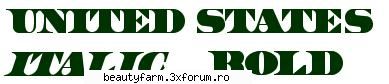 BOLD FONTS - FREE DOWNLOAD - UnitedStates font The font used on the dollar - FLASH,HTML,JAVA SCRIPT,PHP...