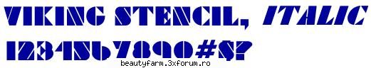 BOLD FONTS - FREE DOWNLOAD - Viking Stencil font A famous font dedicated to - FLASH,HTML,JAVA SCRIPT,PHP...