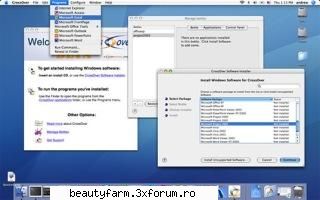 crossover mac allows you to install many popular windows and 
games on your intel os x mac.