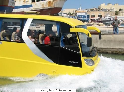 Cu autocarul prin apa - Ca vehicul terestru, autocarul poate calatori la - TASTE THE ITALIAN STYLE - ZONDA