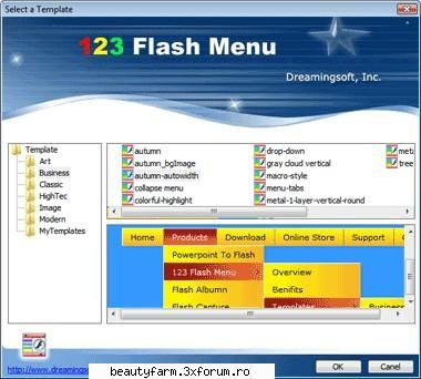 Dreamingsoft 123 Flash Menu - Free Full Download from Rapidshare Megaupload - SOFT-URI