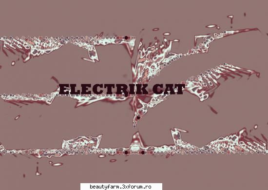 ELECTRIK SPECTRUM - Â®Ã†BLACK-Electrik Â¼CatÂ© - STRANGE PICS