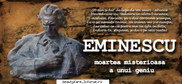 Eminescu - moartea misterioasa a unui geniu - Eminescu - moartea misterioasa a unui geniu La - WORLD CAFFE