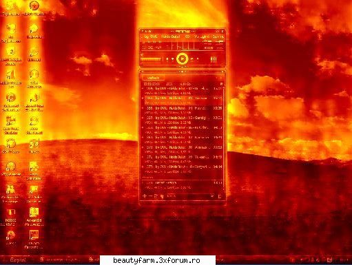 Fantastic Flame Screensaver Portable-free download - True mathematical algorithm of the - SCREEN SAVERS