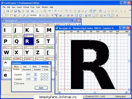 FontCreator Pro - program pentru creat fonturi download gratis - FontCreator Pro | 8.4 Mb This - SOFT-URI