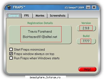 Fraps-free download soft descarca gratis programe - Fraps.2.9.8.Build.7777.FINAL Free Full - SOFT-URI
