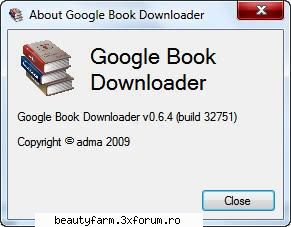 Google Book Downloader - Google Book Downloader v0.6.4 (build 32751) - SOFT-URI