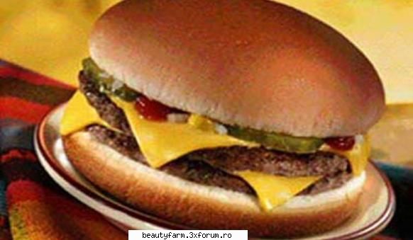 Google invinovateste cheeseburgerii pentru incalzirea planetei - si poza cheeseburger-ului vanat - COOL STUFF