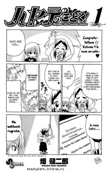 Hayate the Combat Butler Manga - bitch - SEXY