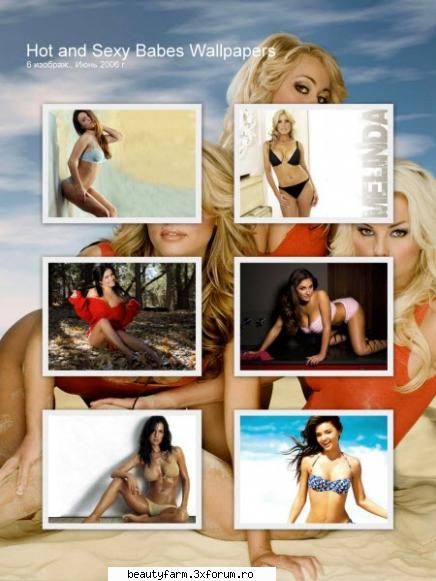 Hot and Sexy Babes Wallpapers - 20 JPG | 6,5 MB | 1600x1200 - SCREEN SAVERS