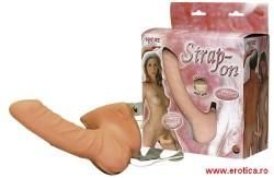 JUCARII EROTICE PT BARBATI (STREAP-ON) - Noutate!!! Strap on cu scrot! Imaginea unui penis - SEXY