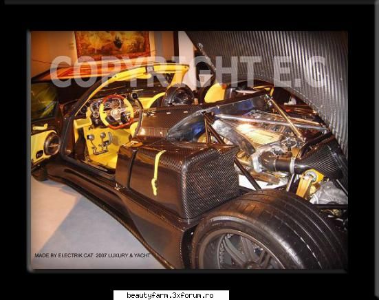 LUXURY & YACHT - EXPOZITIE INCREDIBILA - O MASINA INCREDIBIL DE FRUMOASA......ZONDA :D - THE ART SIDE OF YOU
