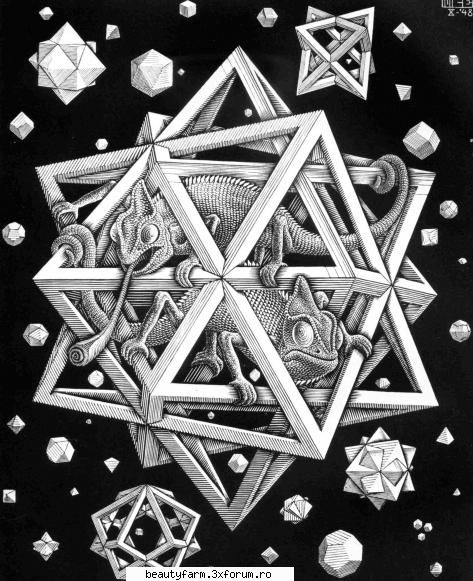 Maurits Cornelis Escher desene - ADMIN-ELECTRIK_CAT - STRANGE PICS