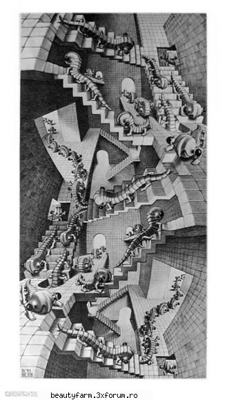 Maurits Cornelis Escher desene - ADMIN-ELECTRIK_CAT - STRANGE PICS
