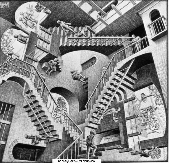 Maurits Cornelis Escher desene - ADMIN-ELECTRIK_CAT - STRANGE PICS