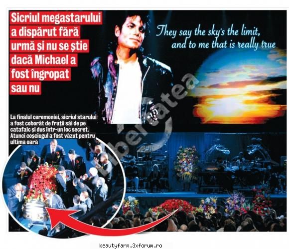Michael Jackson a murit! - Ce s-a �nt�mplat cu trupul �regelui�? După - COOL STUFF