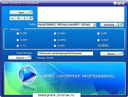 Microvideosoft Video Converter Professional - Video Converter Professional is powerful video - SOFT-URI