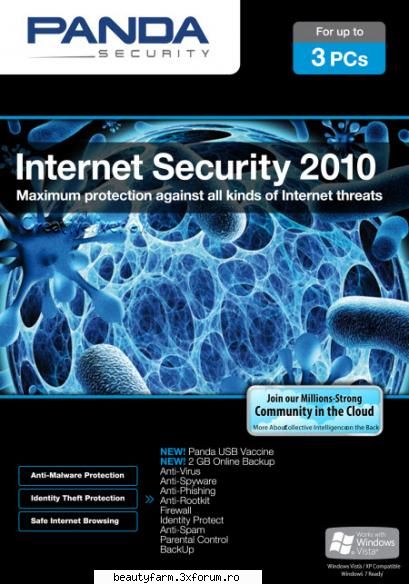 Panda Internet Security 2010 antivirus gratis - Panda Internet Security | 83.18 Mb Panda Internet - SOFT-URI