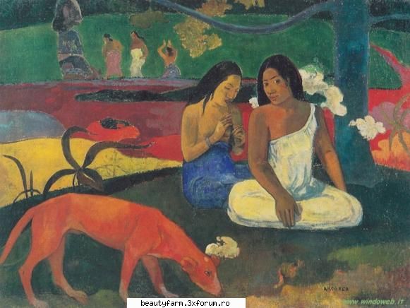 Paul Gauguin arta pictura tablouri - ADMIN-ELECTRIK_CAT - STRANGE PICS