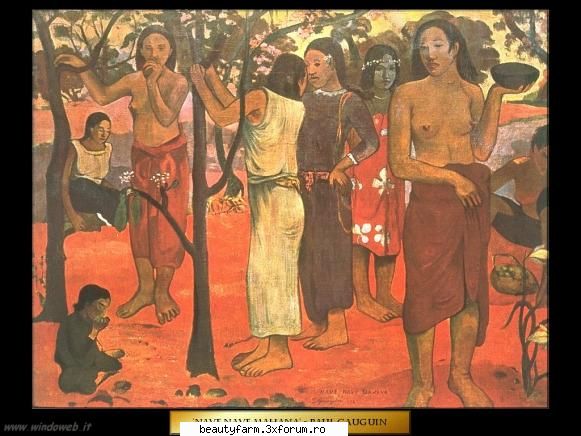 Paul Gauguin arta pictura tablouri - ADMIN-ELECTRIK_CAT - STRANGE PICS